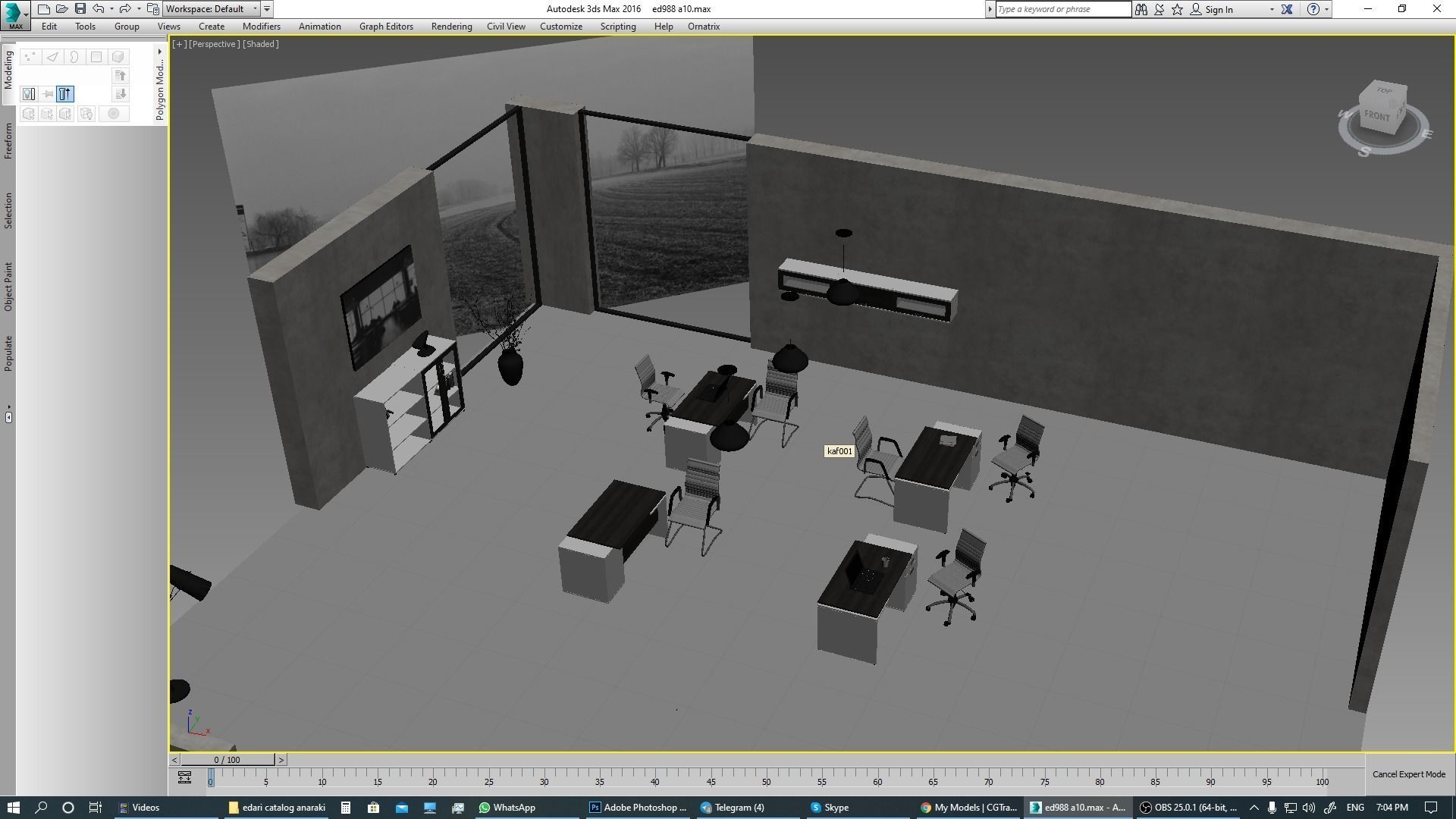 office interior ed988 a10 3D model_4