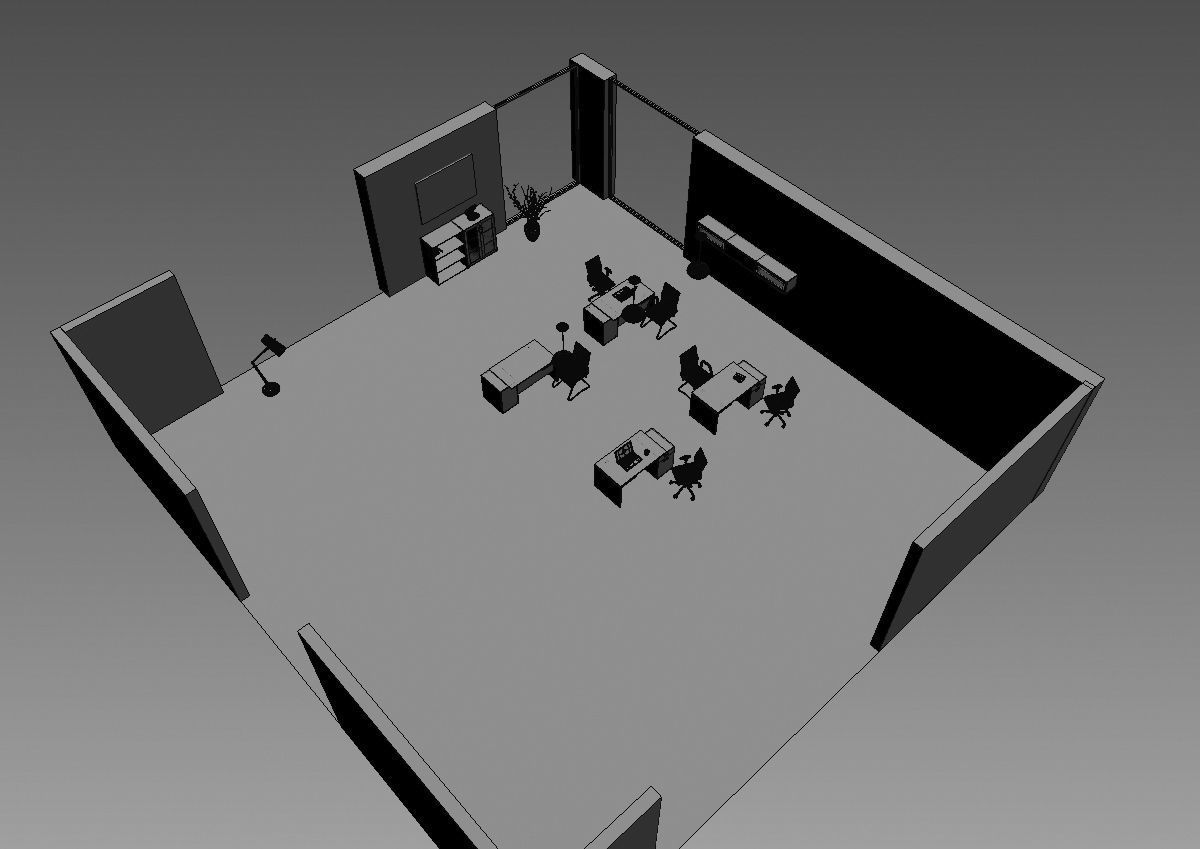 office interior ed988 a10 3D model_34