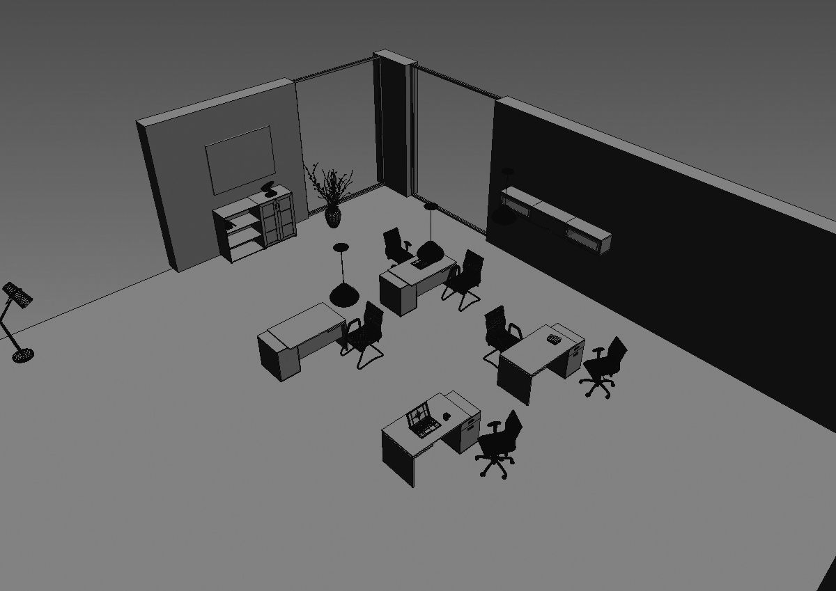 office interior ed988 a10 3D model_46