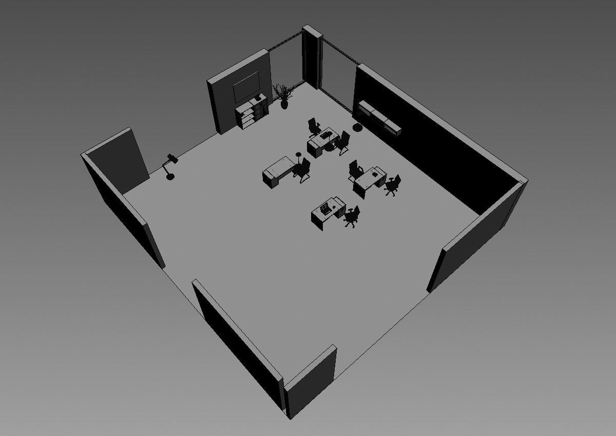 office interior ed988 a10 3D model_29