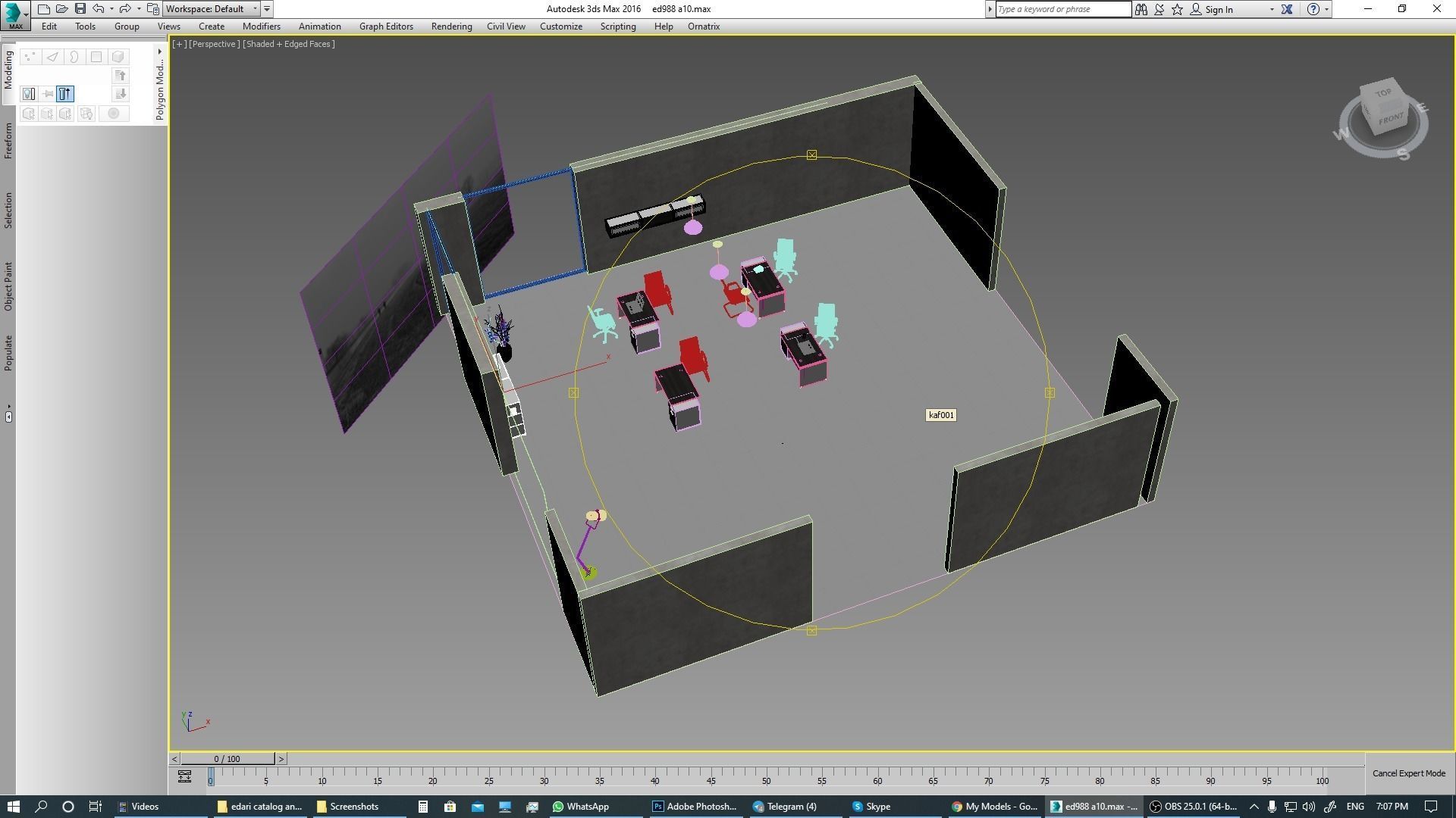 office interior ed988 a10 3D model_12