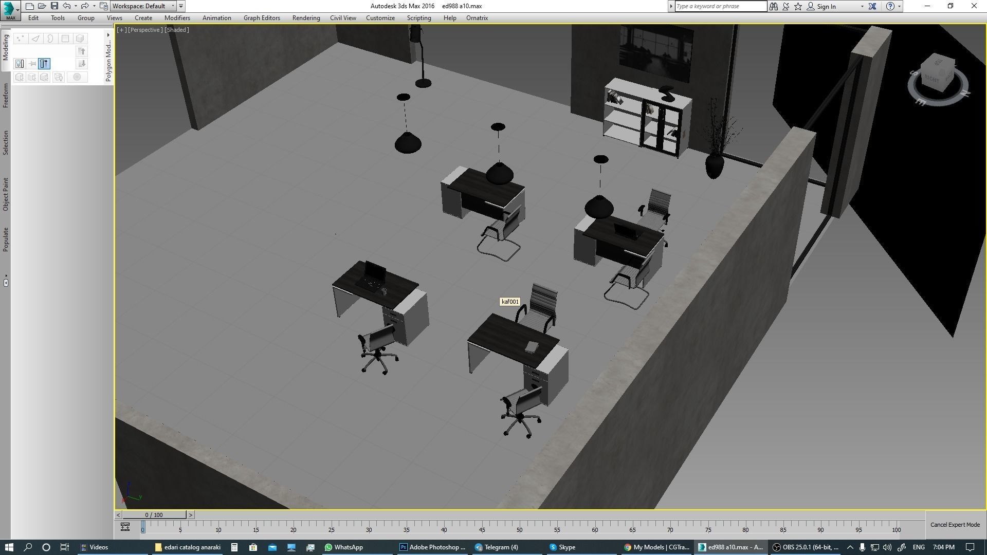 office interior ed988 a10 3D model_6