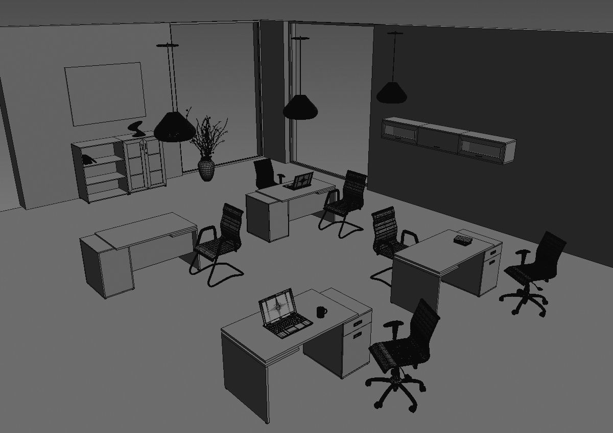 office interior ed988 a10 3D model_61
