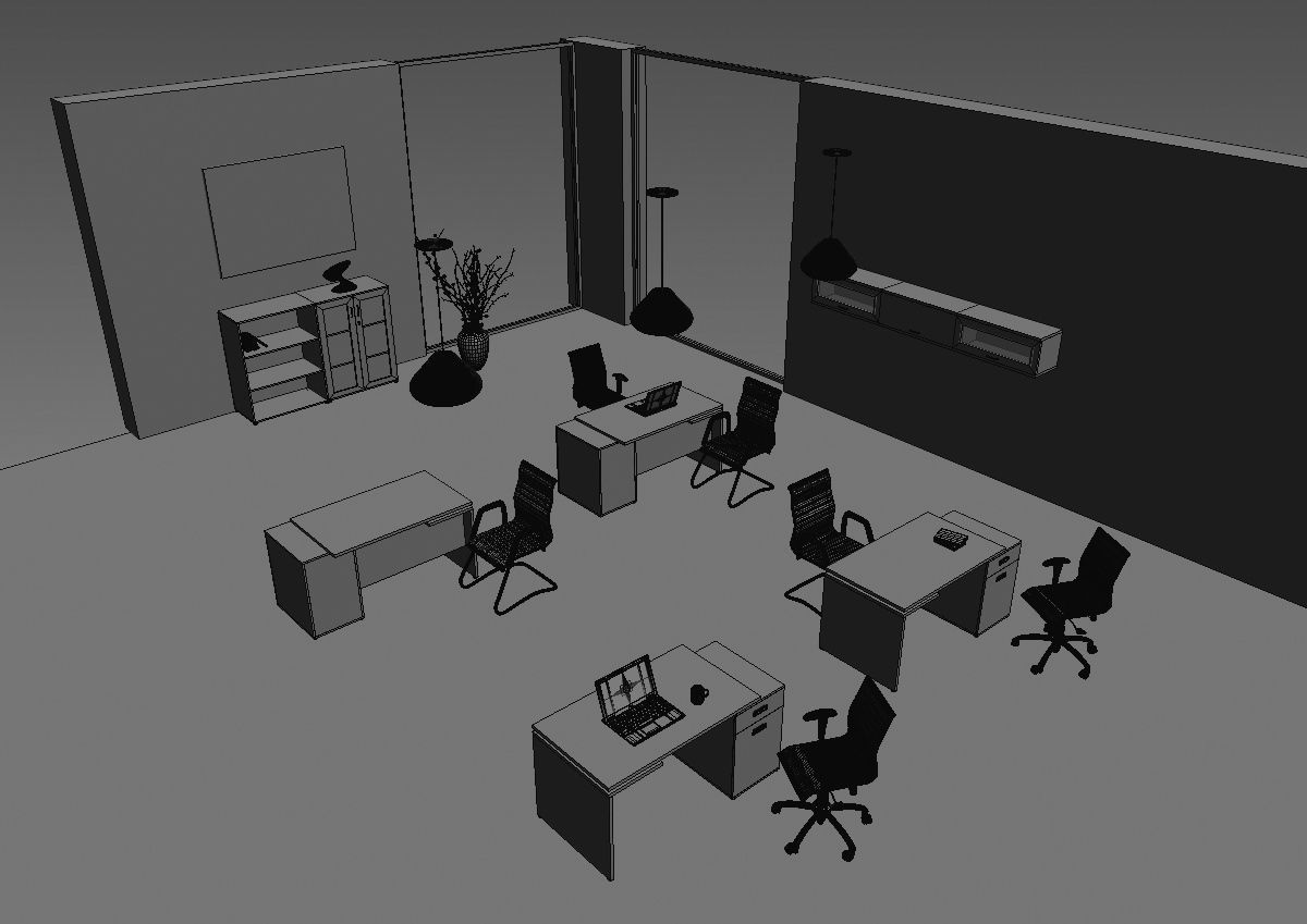 office interior ed988 a10 3D model_55