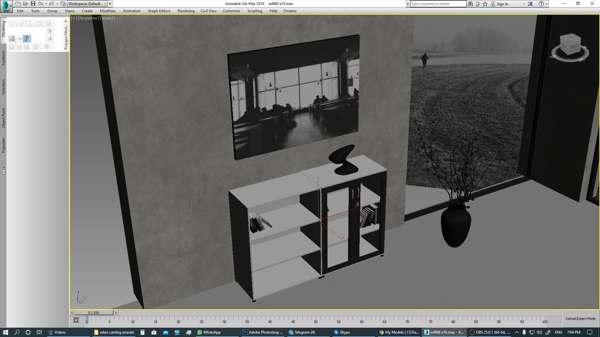 office interior ed988 a10 3D model_9