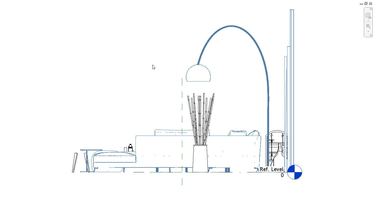 revit family setting area 3D model_7
