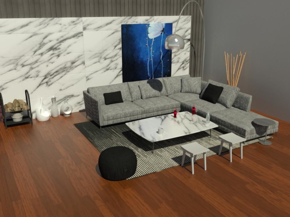 revit family setting area 3D model_6