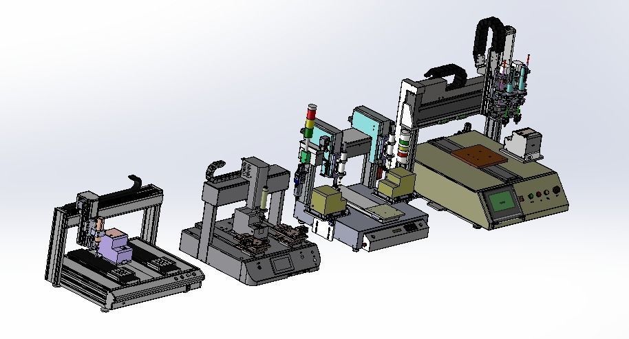 Auto-Screwdriving Machine 3D model_2