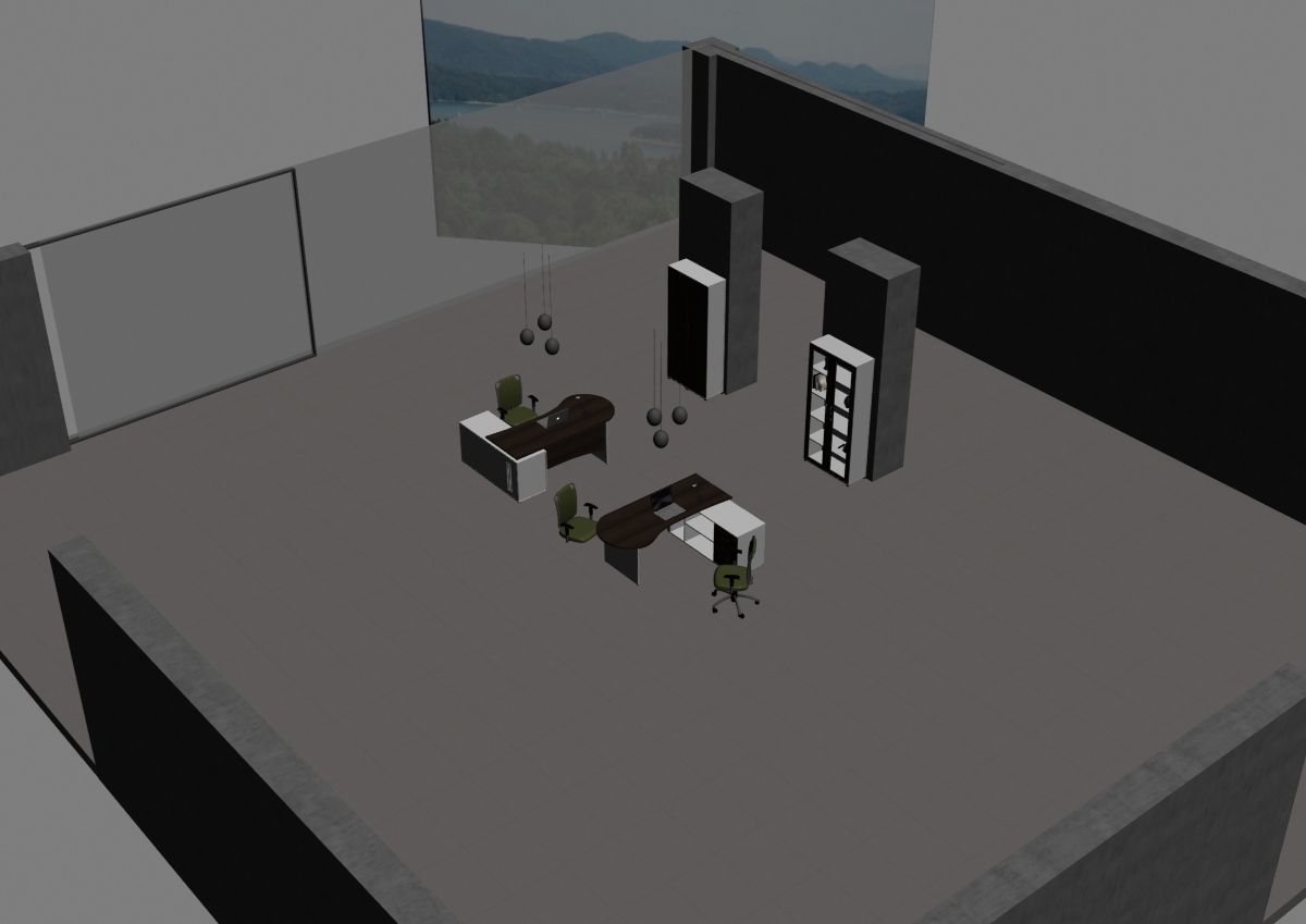 office interior ed1188 a09 3D model_22