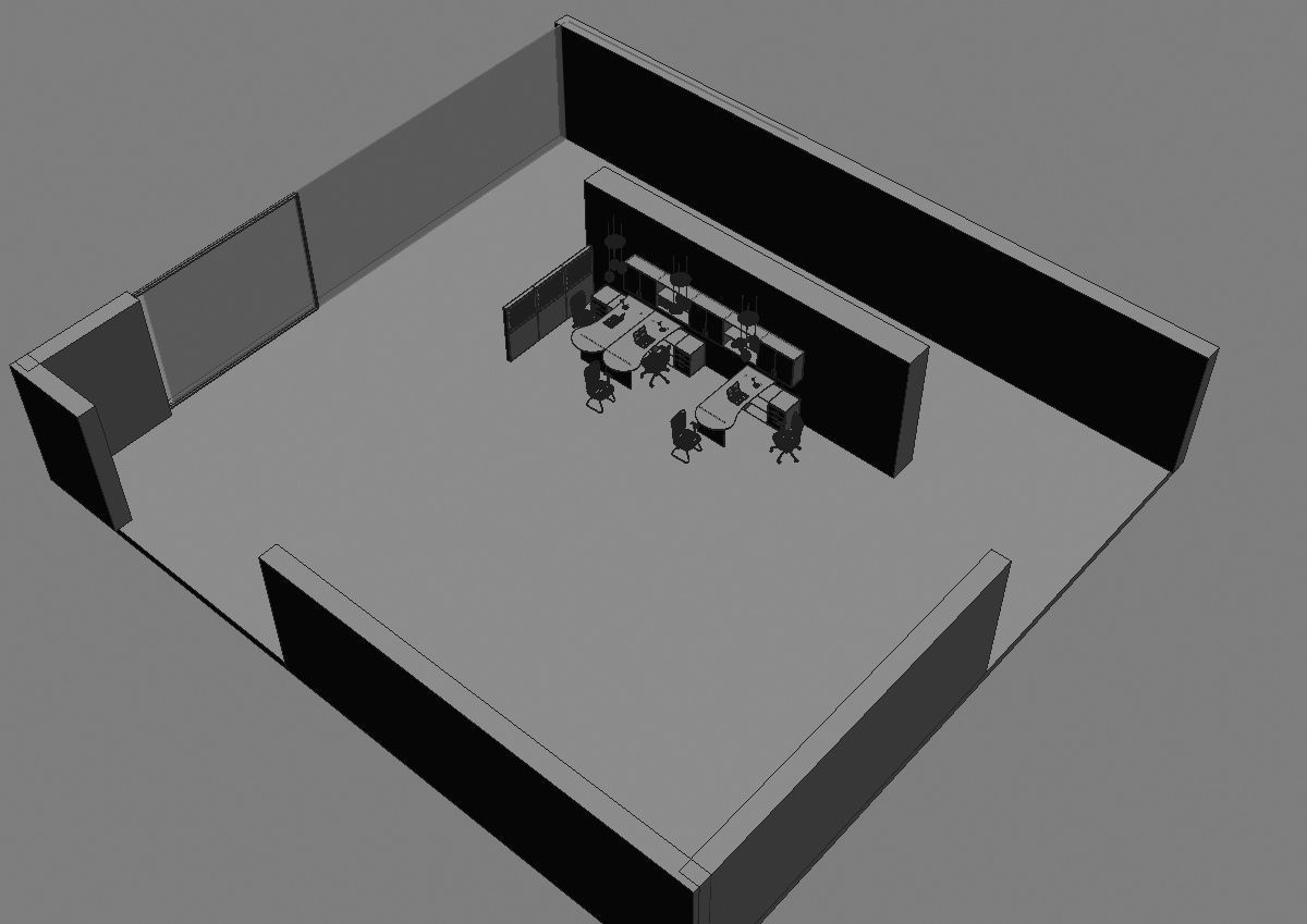 office interior ed1188 b06 3D model_8