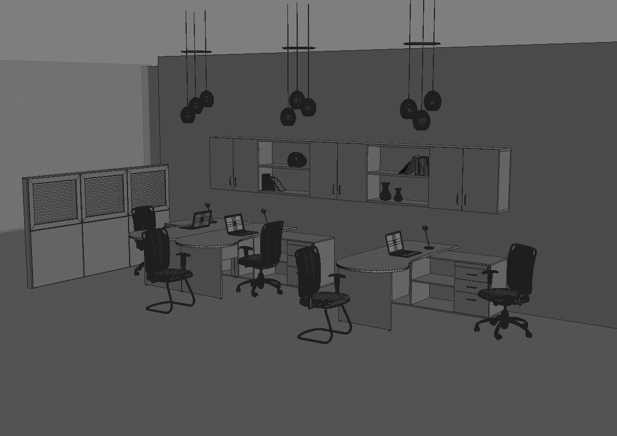 office interior ed1188 b06 3D model_38