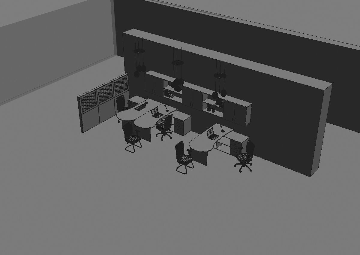 office interior ed1188 b06 3D model_23