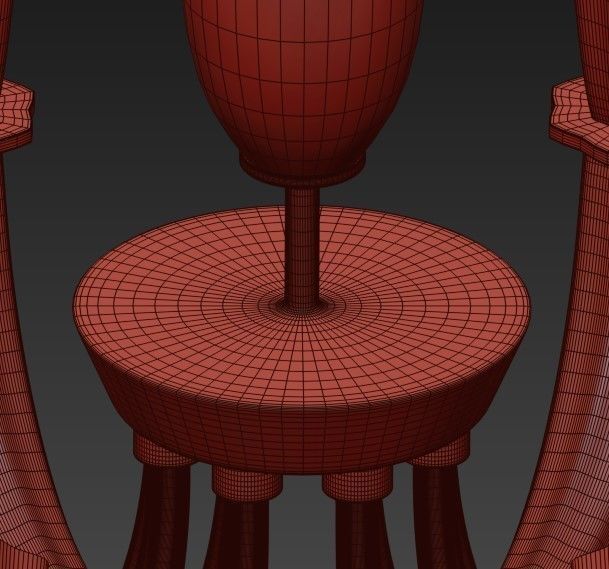 GABBIANO Chandeliers from VERONESE 3D model_4