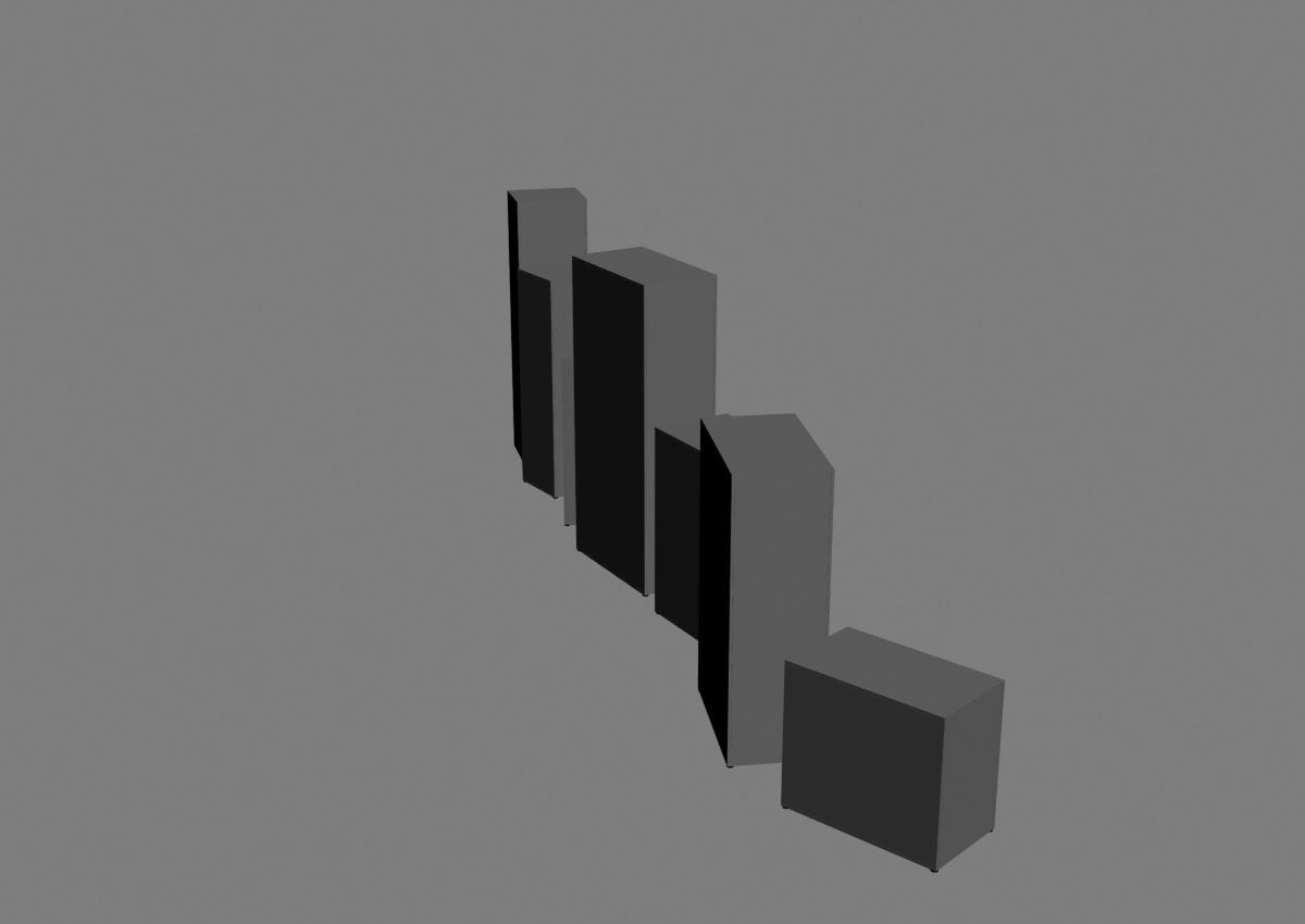 closet komod b01 3D model_16