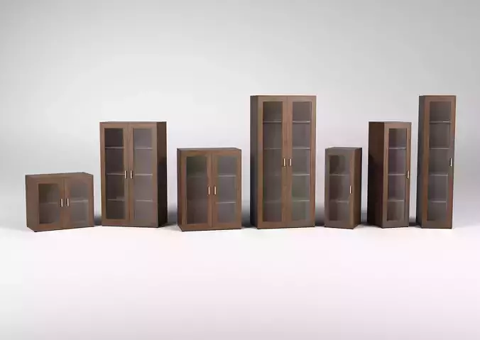 closet komod b01 3D model