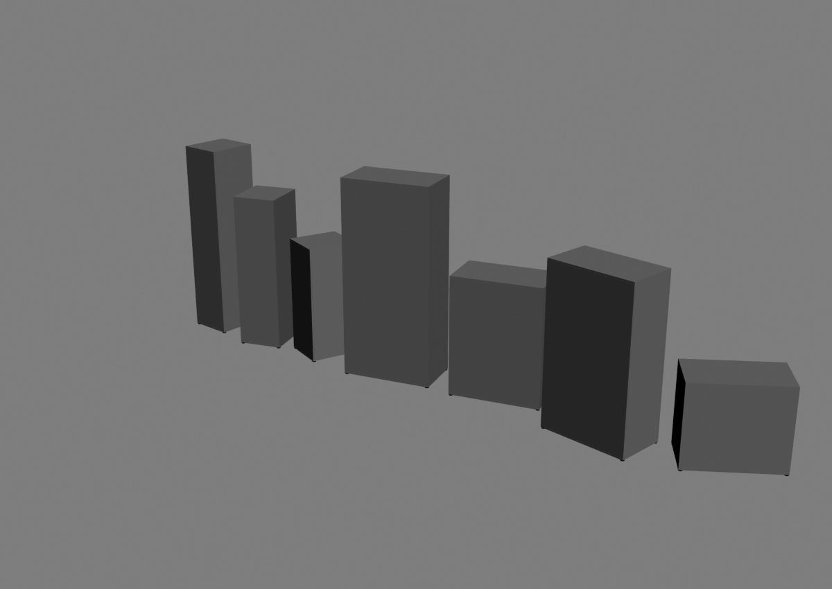 closet komod b01 3D model_21