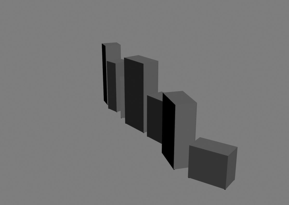 closet komod b01 3D model_17