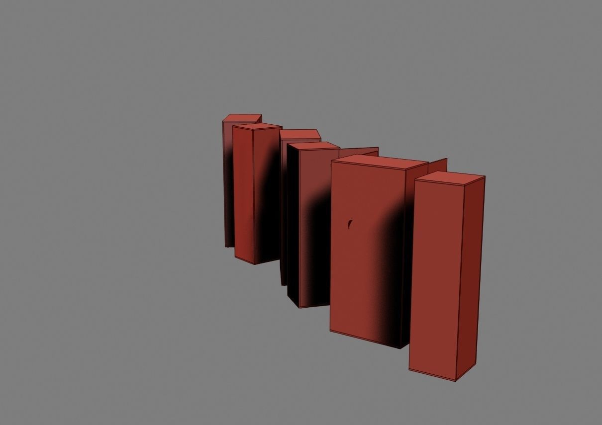 closet komod f05 3D model_17