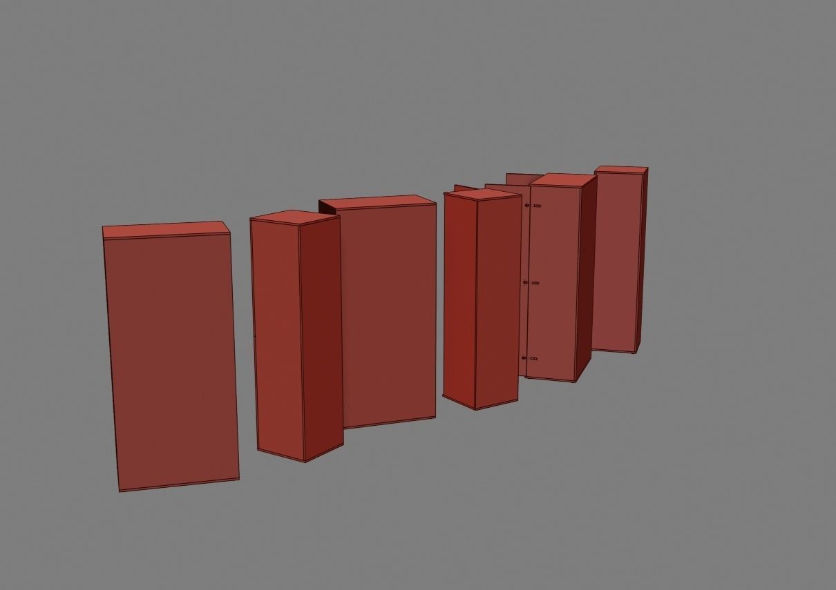 closet komod f05 3D model_32