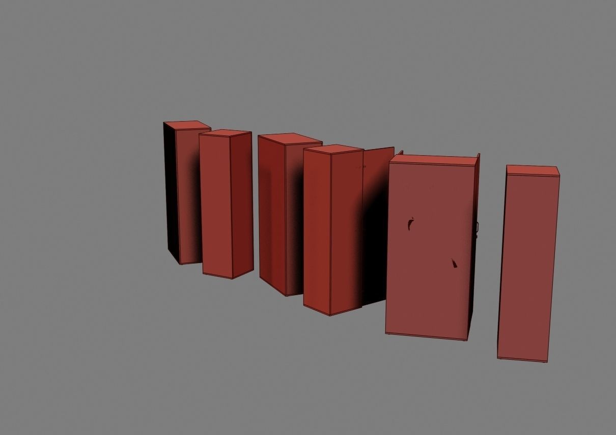 closet komod f05 3D model_20