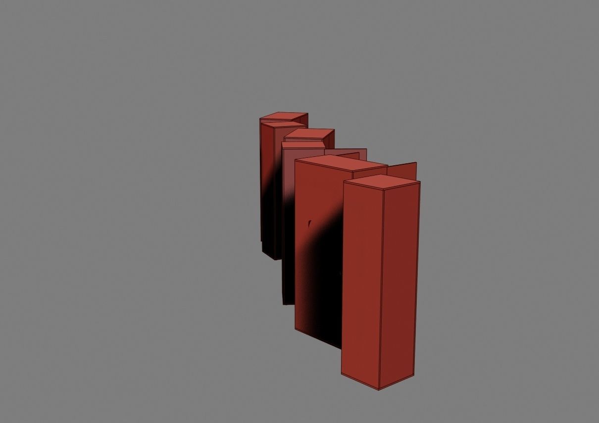 closet komod f05 3D model_15