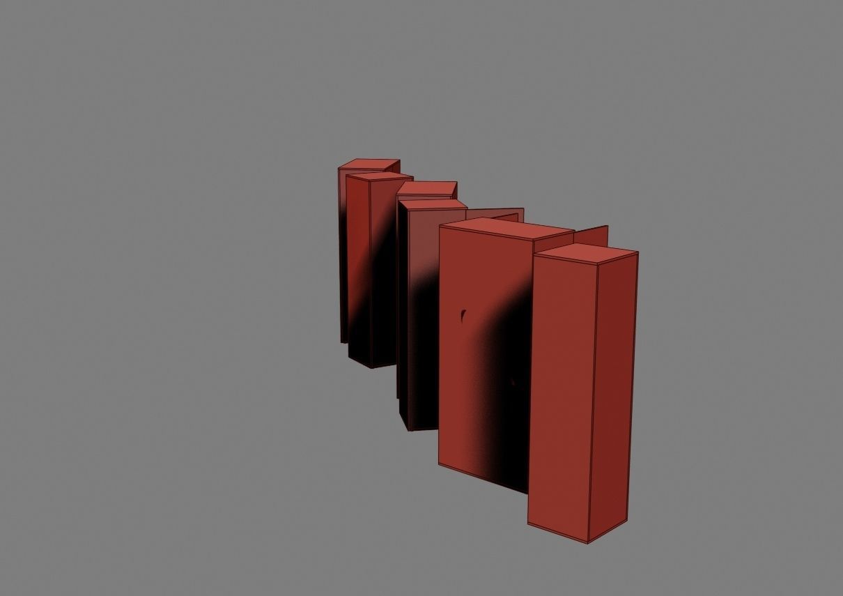 closet komod f05 3D model_16