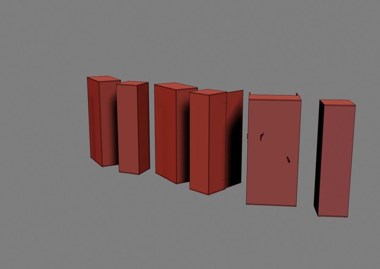 closet komod f05 3D model_21