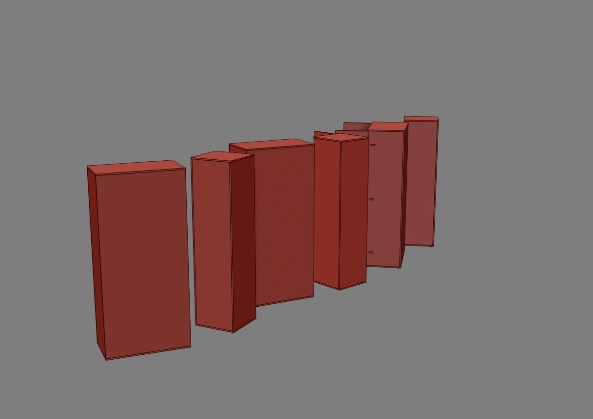 closet komod f05 3D model_33