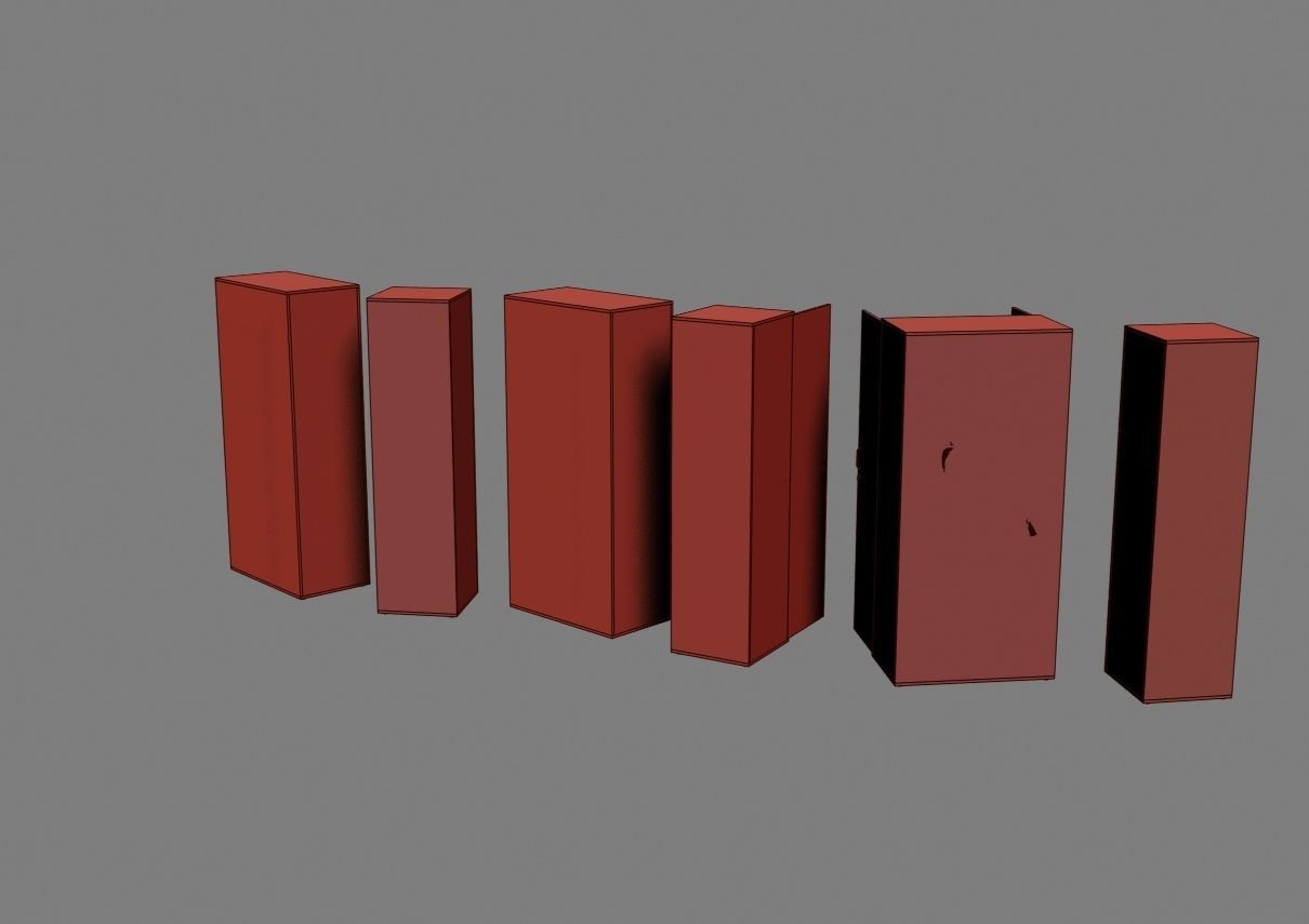 closet komod f05 3D model_23