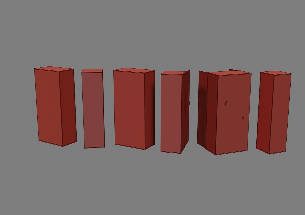 closet komod f05 3D model_25