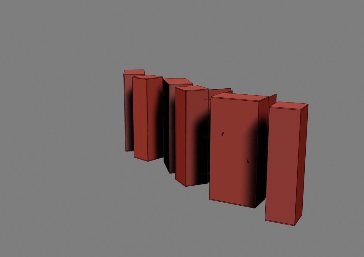 closet komod f05 3D model_18