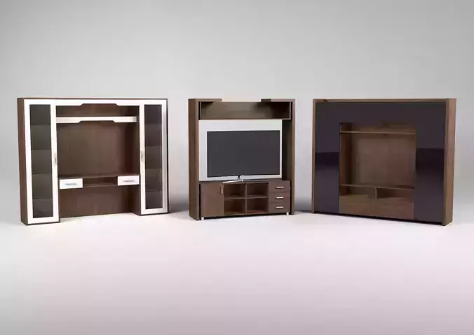 closet library komod h07 3D model