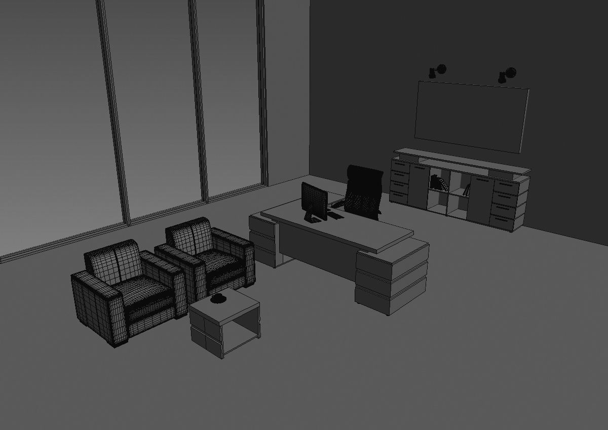 manager Office md199 19  3D model_30