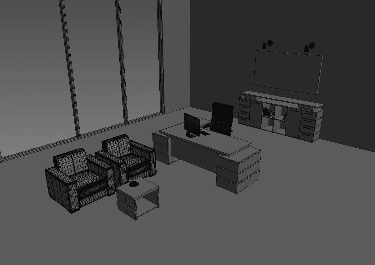 manager Office md199 19  3D model_29