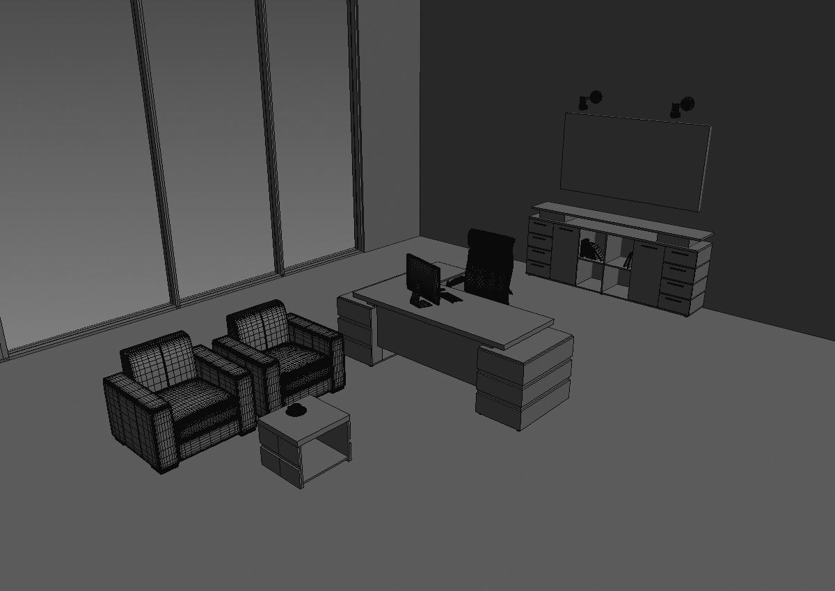 manager Office md199 19  3D model_28