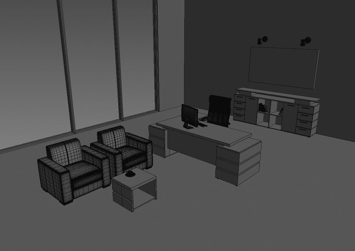 manager Office md199 19  3D model_33