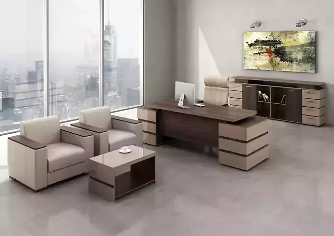 manager Office md199 19  3D model