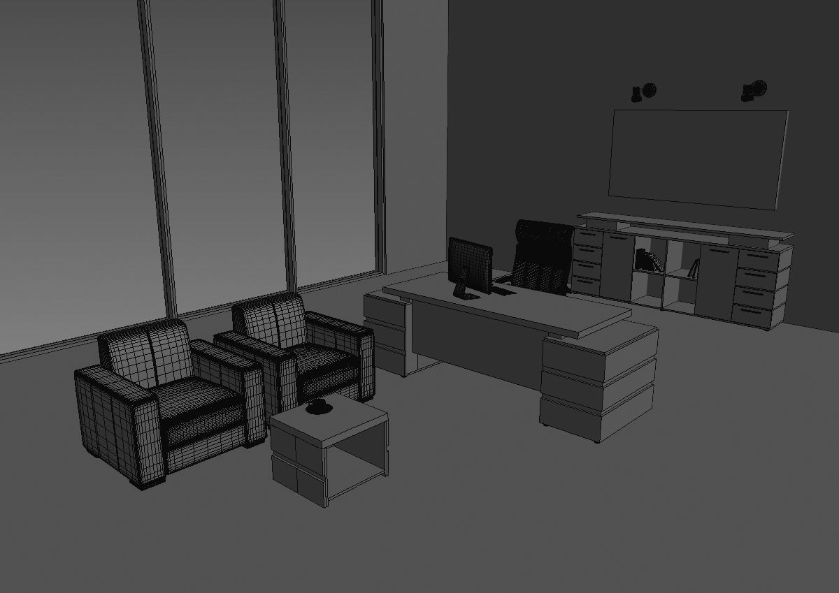 manager Office md199 19  3D model_37