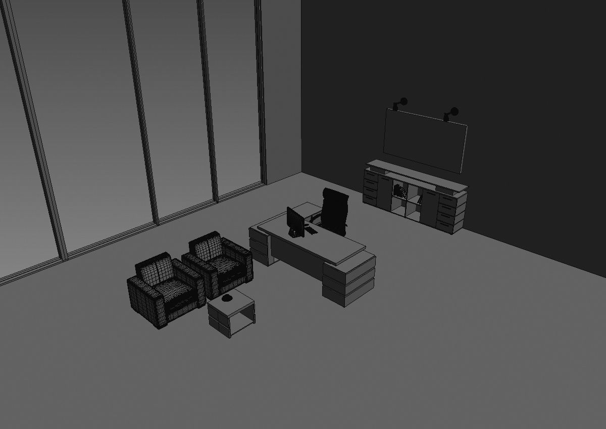 manager Office md199 19  3D model_22