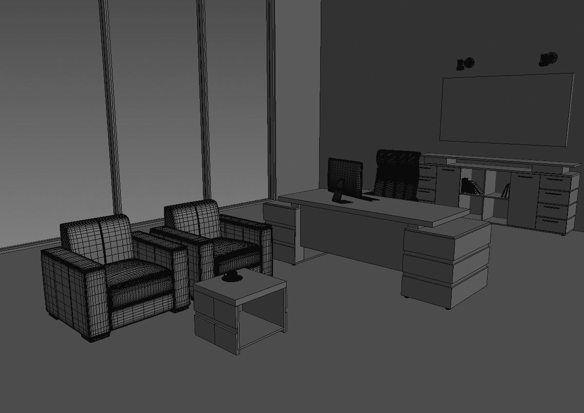 manager Office md199 19  3D model_41