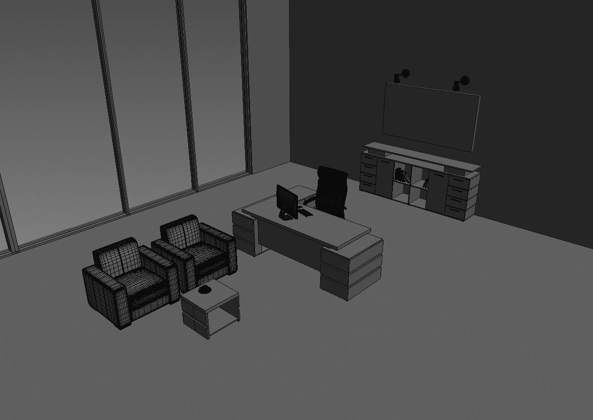 manager Office md199 19  3D model_23