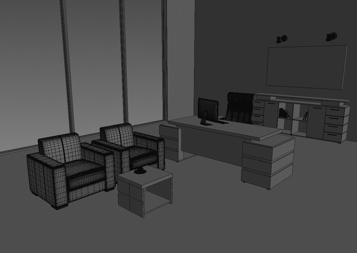 manager Office md199 19  3D model_40