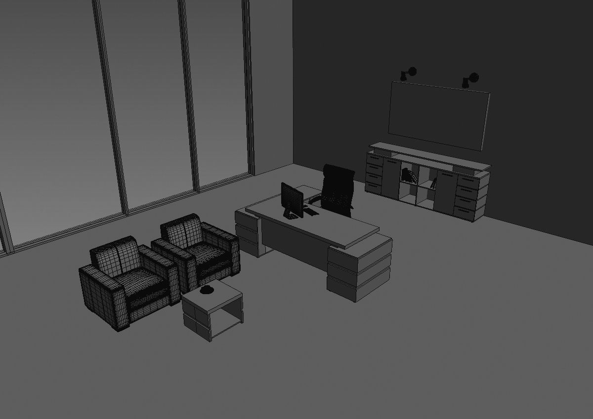 manager Office md199 19  3D model_25