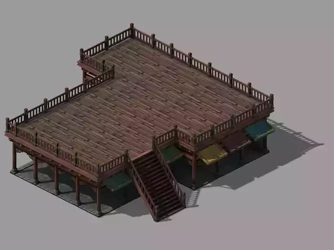 Tang War - building market base