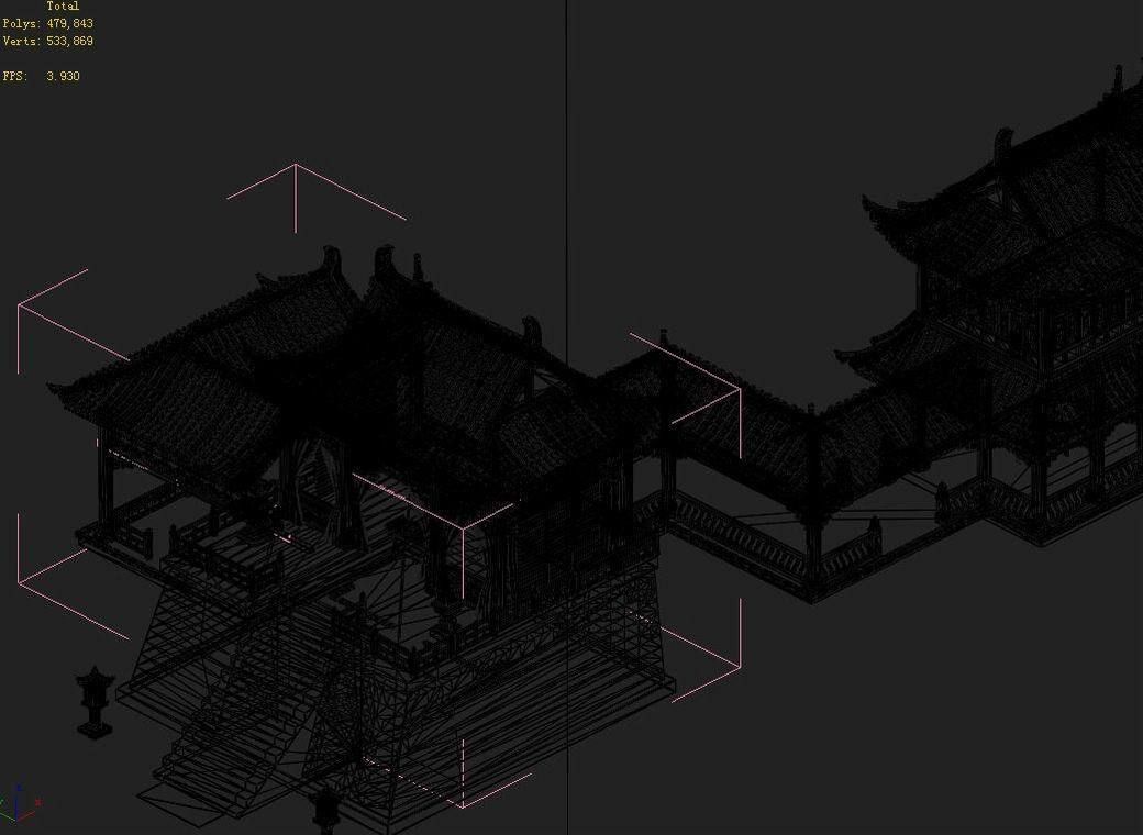 Tang War Corps - Lu station 1 3D model_3