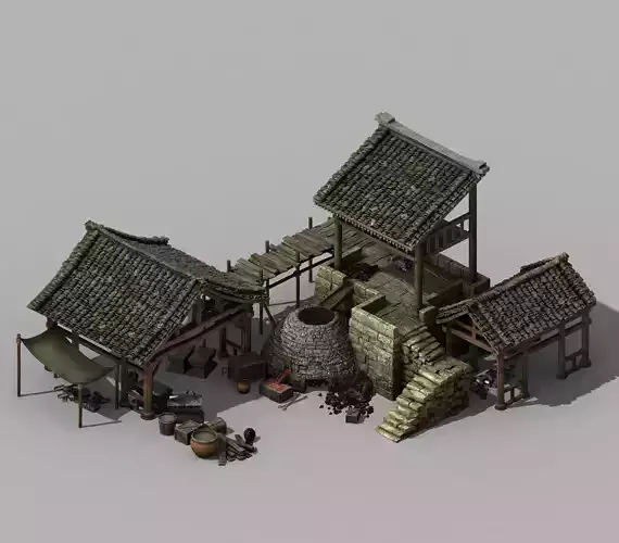Tang War Corps - Blacksmiths 02