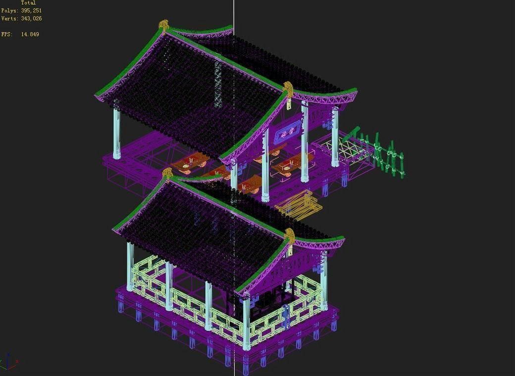 Tang War Corps - Private supplementary school 01 3D model_2