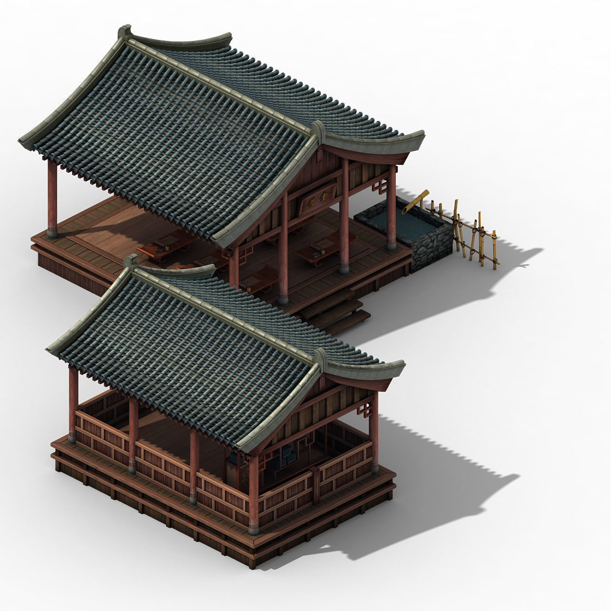 Tang War Corps - Private supplementary school 01 3D model_1