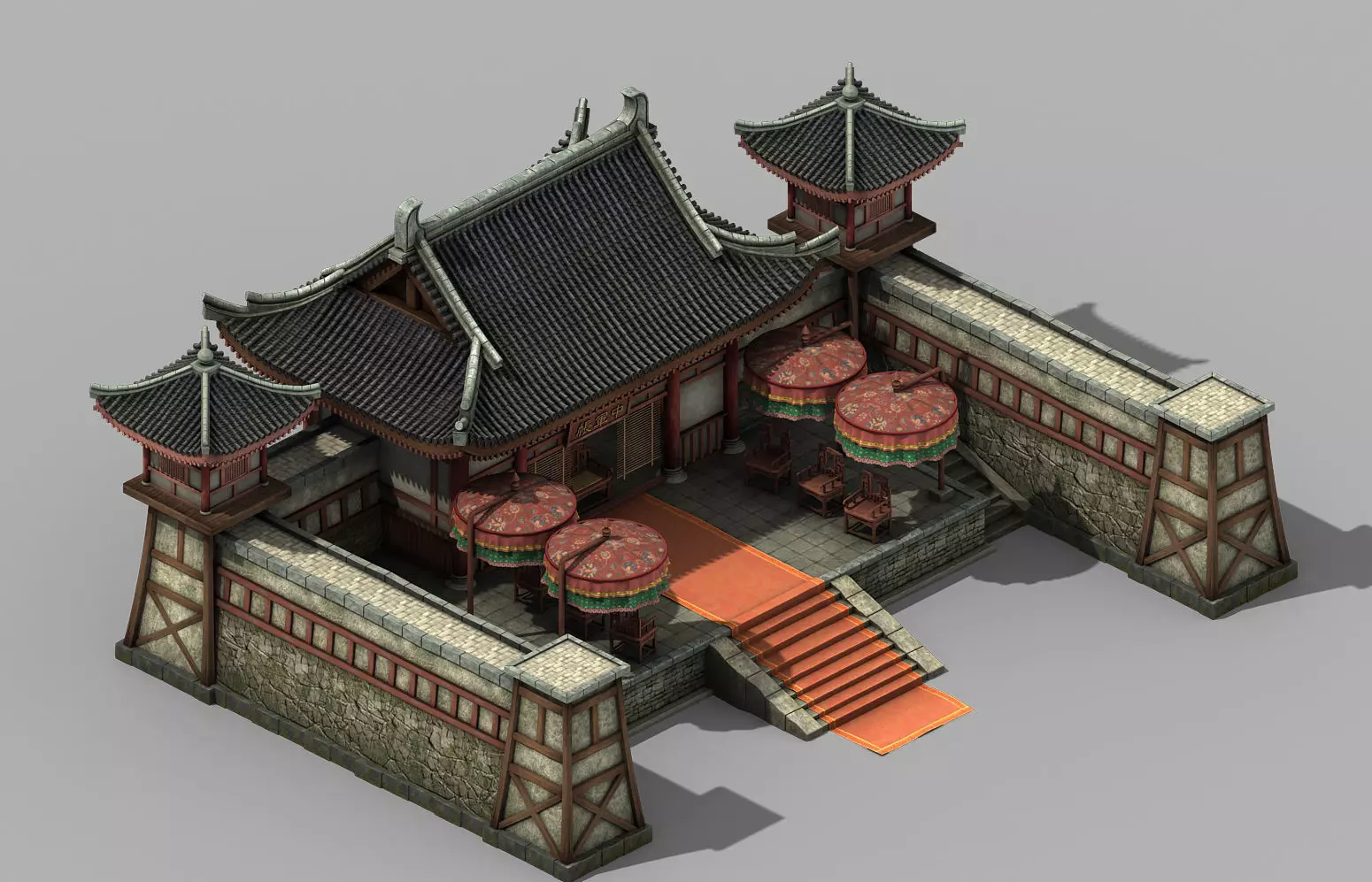 Tang War Corps - Army account 01 3D model_0