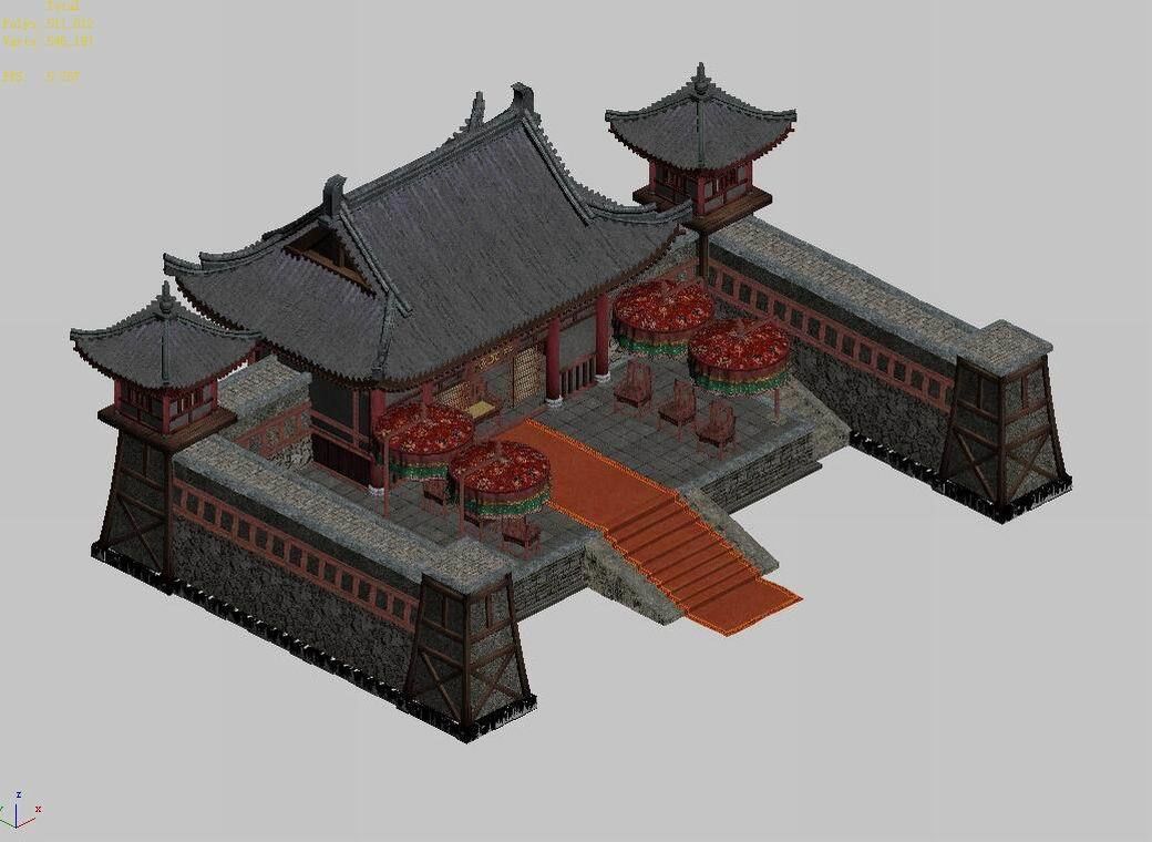 Tang War Corps - Army account 01 3D model_2